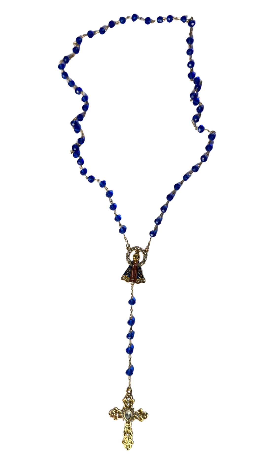 Terço Azul Nossa Senhora Aparecida