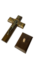 Crucifixo de Mesa São Bento em Madeira
