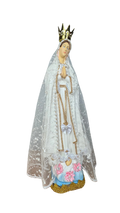 Imagem de Nossa Senhora de Fátima com Manto Branco