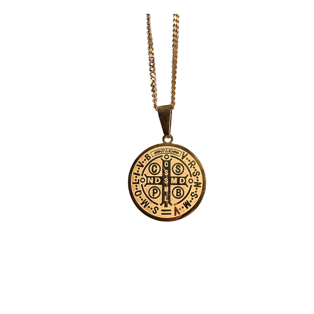 Medalha de São Bento Dourada