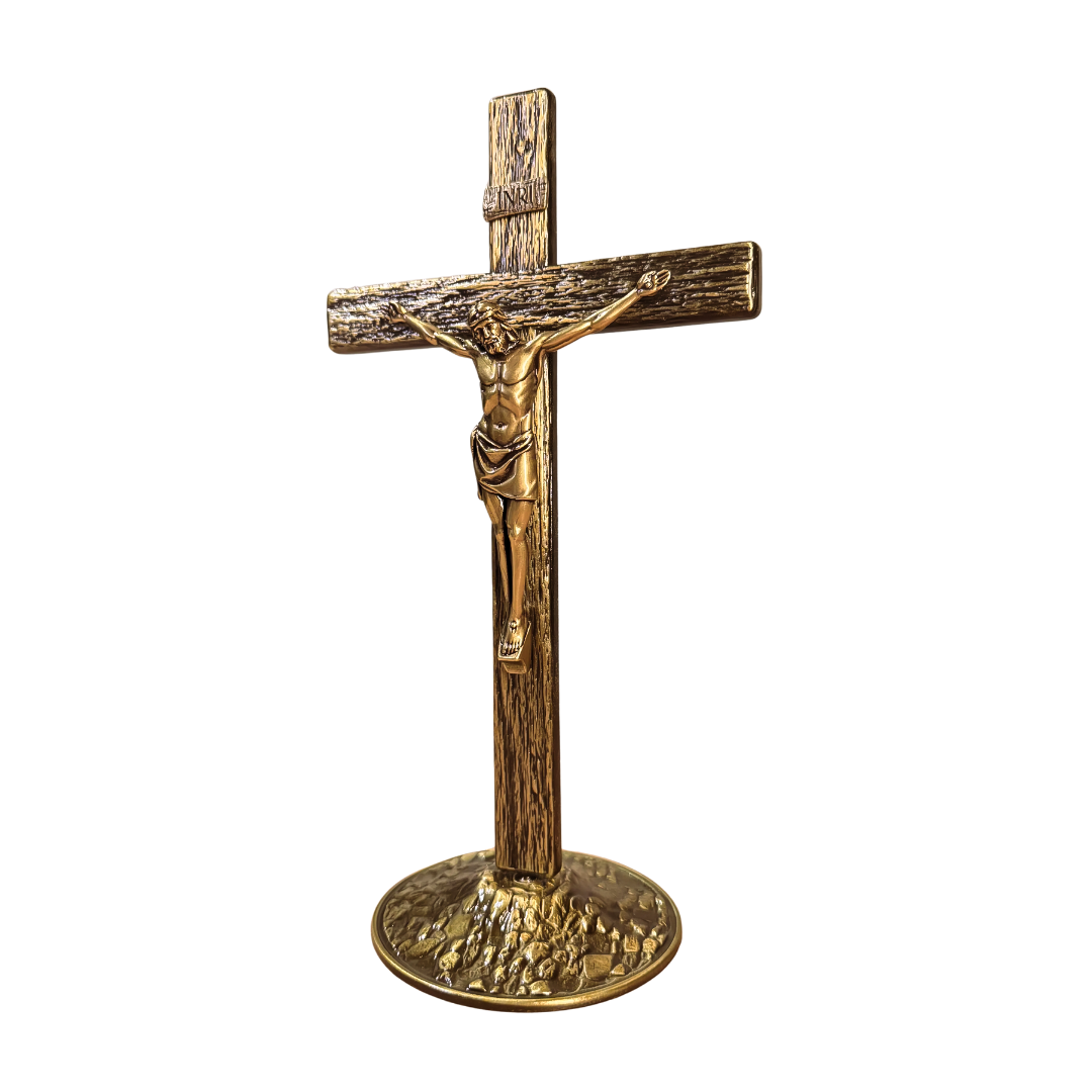Cruz de Metal para Mesa - P
