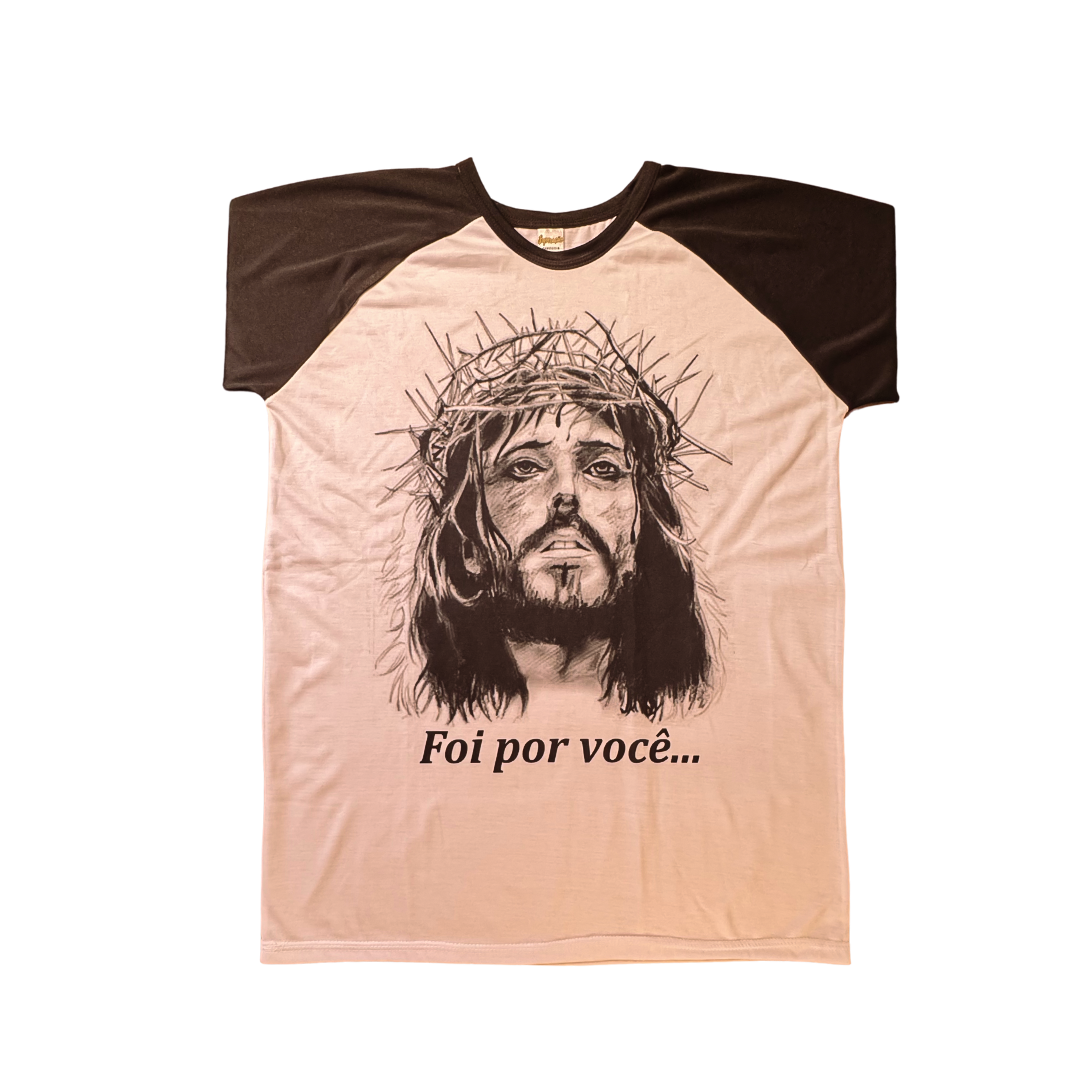 Blusa Masculina Face de Cristo