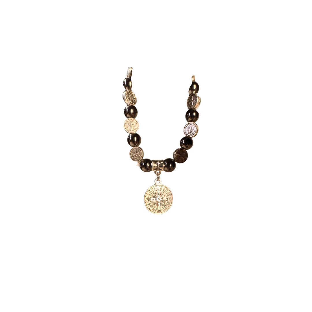 Pulseira São Bento com Hematita