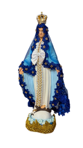 Imagem de Nossa Senhora das Graças Azul Luxo
