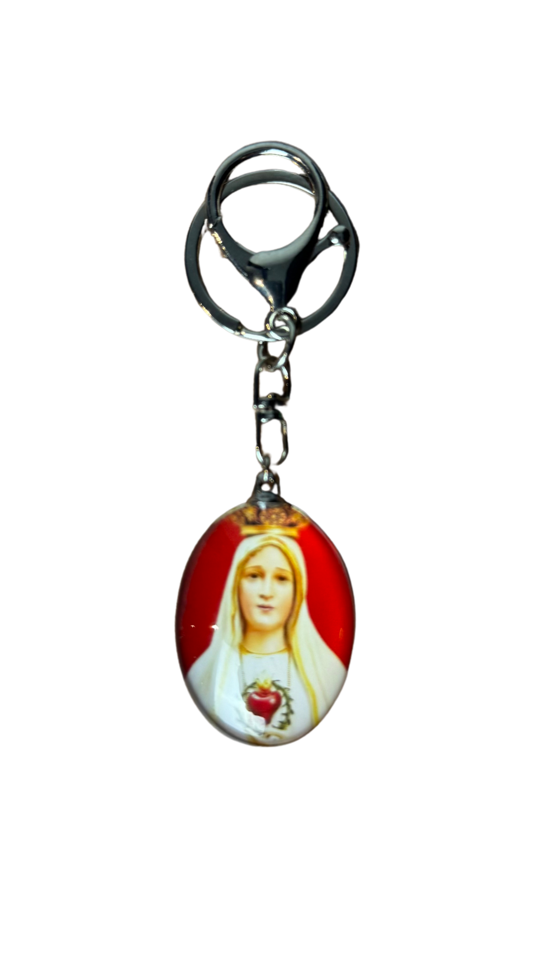 Chaveiro Oval Nossa Senhora de Fátima