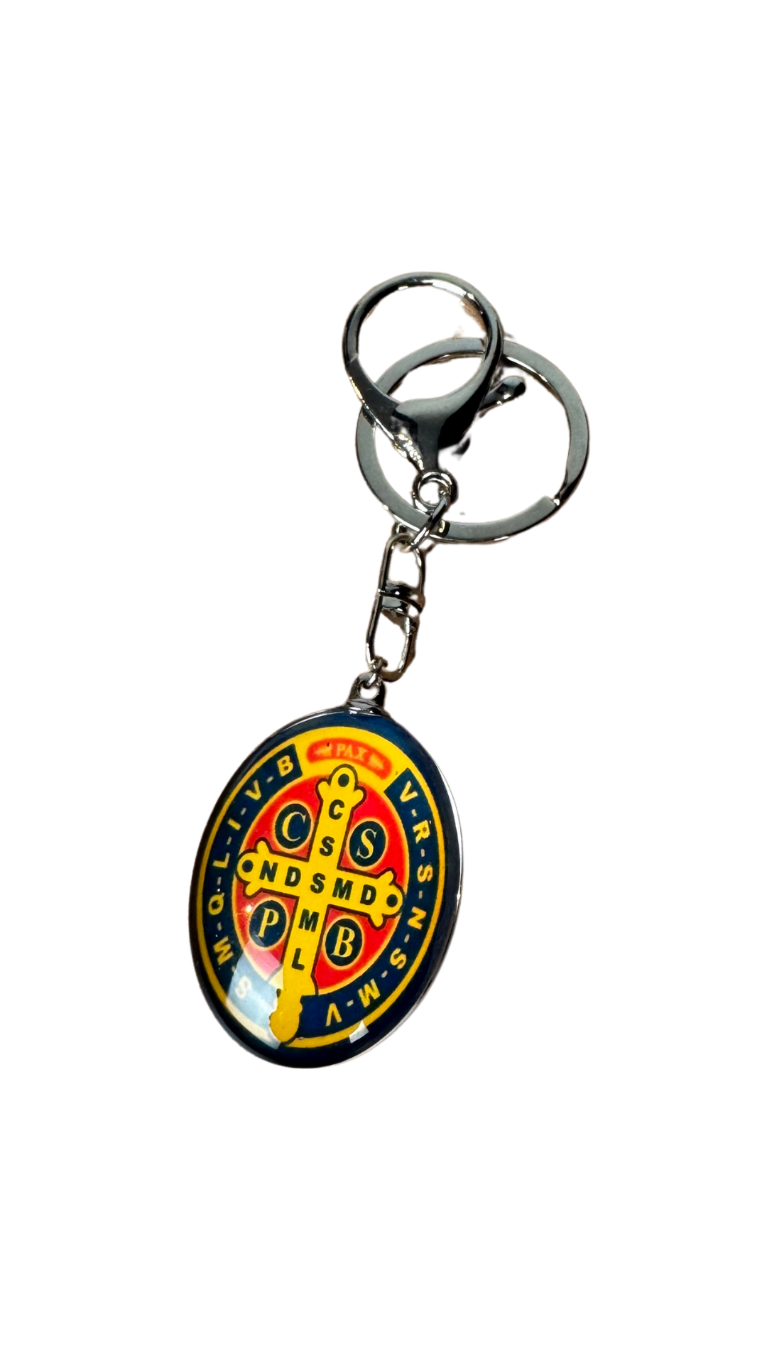 Chaveiro Oval Medalha de São Bento