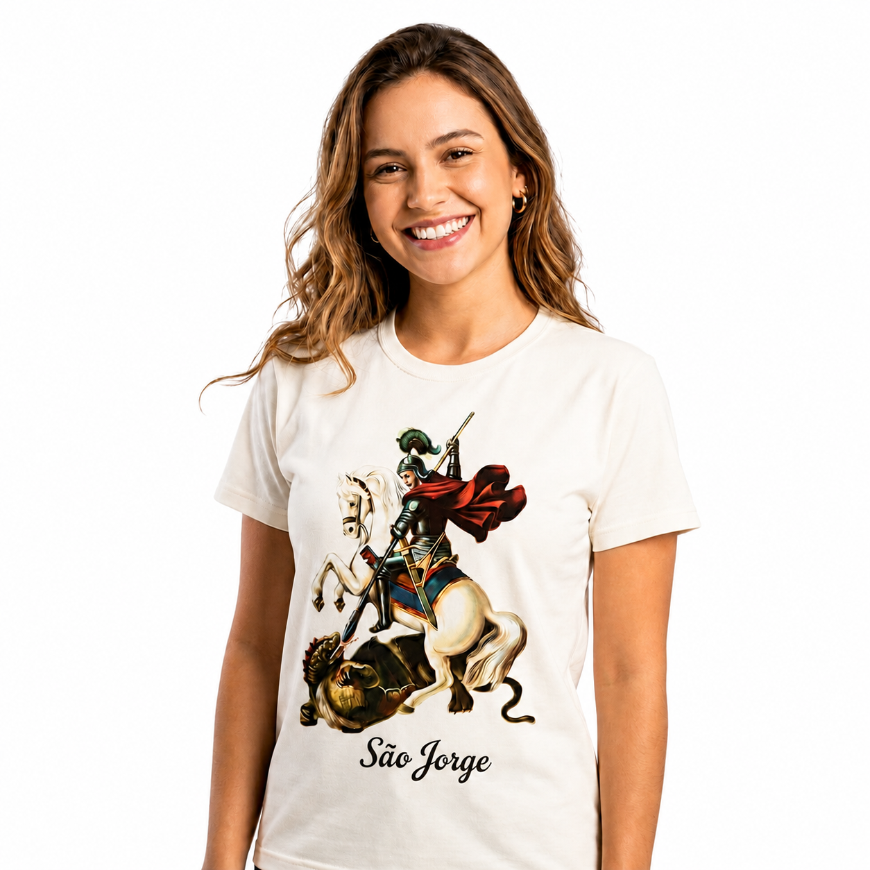 Blusa de São Jorge Colorida