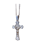 Colar Cruz de São Bento- Aço Cirúrgico